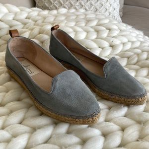 Espadrille and Suede slip ons size 38